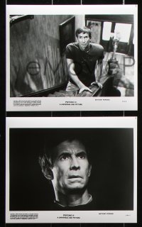 8w669 PSYCHO II 8 8x10 stills 1983 Anthony Perkins as Norman Bates with Meg Tilly!
