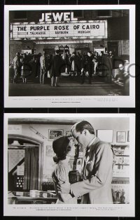 8w467 PURPLE ROSE OF CAIRO 12 8x10 stills 1985 directed by Woody Allen, Jeff Daniels, Mia Farrow