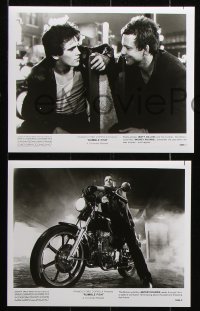8w439 RUMBLE FISH 13 8x10 stills 1983 Francis Ford Coppola, Matt Dillon, Mickey Rourke, Lane!