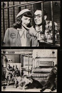 8w934 SIN OF HAROLD DIDDLEBOCK 3 from 6.75x8.75 to 7x9.5 stills 1947 Harold Lloyd with lion & more!