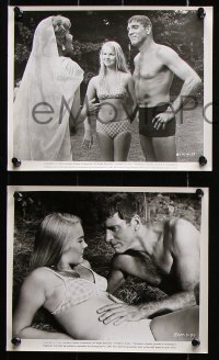 8w195 SWIMMER 100 8x10 stills 1968 Burt Lancaster, directed by Frank Perry, MANY great images!