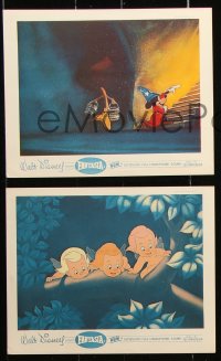 8w055 FANTASIA 8 color English FOH LCs R1950s Disney musical cartoon classic, wonderful images!