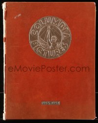8z014 COLUMBIA PICTURES 1933-34 campaign book 1933 Frank Capra, filled with wonderful art!