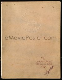 8z025 FIRST NATIONAL PICTURES 1925 campaign book 1925 The Lost World,