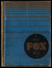 8z027 FOX 1931-32 campaign book 1931 wonderful full-color art, Will Rogers, Janet Gaynor!