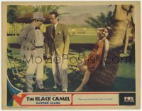 8z180 BLACK CAMEL LC 1931 Oland as Charlie Chan & Varconi think sexy native knows too much, rare!