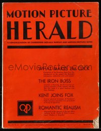 8z053 MOTION PICTURE HERALD exhibitor magazine March 26, 1932 with 24-page Paramount campaign book!