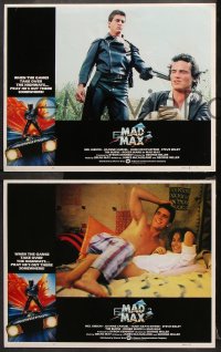 8z174 MAD MAX 8 int'l LCs 1980 George Miller & Mel Gibson Australian classic, rare complete set!