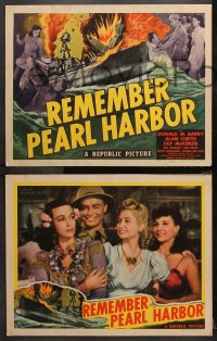 8z175 REMEMBER PEARL HARBOR 8 LCs 1942 Don Red Barry gets vengeance for the WWII bombing in Hawaii!
