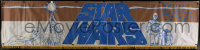 9a001 STAR WARS 26x108 silk banner 1977 George Lucas, great different montage art, ultra rare!