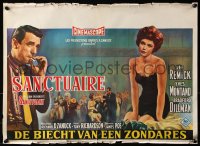 9b306 SANCTUARY Belgian 1961 William Faulkner, art of sexy Lee Remick, truth about Temple Drake!