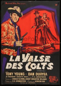 9b647 HE RIDES TALL French 22x32 1964 Tony Young, Dan Duryea, Jo Morrow, Rhue, different art!