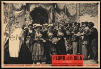 9b978 LURE OF THE SILA Italian 14x20 pbusta 1949 Duilio Coletti's Il Lupo della Sila!