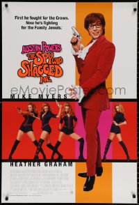 9c494 AUSTIN POWERS: THE SPY WHO SHAGGED ME 1sh 1999 Mike Myers, super sexy Heather Graham!