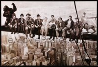 9c190 HOLLYWOOD LEGENDS 15x21 Chilean commercial poster 1990s sitting on girder!