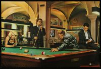 9c189 HOLLYWOOD LEGENDS 15x21 Chilean commercial poster 1990s playing pool!