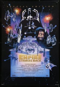 9c584 EMPIRE STRIKES BACK style C advance 1sh R1997 they're back on the big screen!