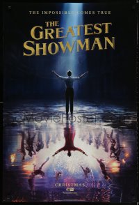 9c621 GREATEST SHOWMAN style A teaser DS 1sh 2017 the impossible comes true, Jackman as P.T. Barnum!