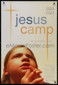 9c676 JESUS CAMP 1sh 2006 scary Bible camp brainwashing indoctrination documentary!