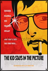9c684 KID STAYS IN THE PICTURE DS 1sh 2002 producer Robert Evans monologue autobiography!