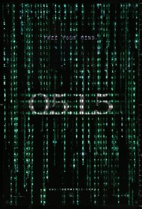 9c743 MATRIX RELOADED holofoil teaser 1sh 2003 Keanu Reeves, free your mind on 05.15!