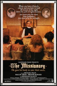 9c758 MISSIONARY 1sh 1982 Michael Palin gave his body to save their souls, funny image!
