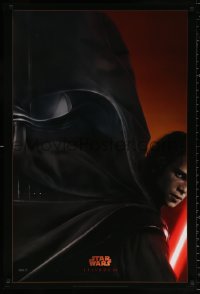 9c825 REVENGE OF THE SITH teaser DS 1sh 2005 Star Wars Episode III, Christensen as Vader!