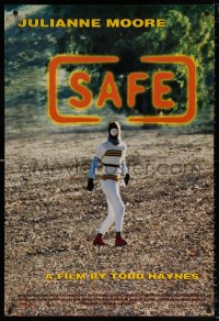 9c841 SAFE 1sh 1995 Todd Haynes, Julianne Moore, strange image!