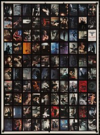 9c260 CROW 28x38 uncut trading card sheet 1994 Brandon Lee's final movie, cool images!