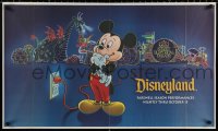 9c264 DISNEYLAND 2-sided 21x35 special poster 1996 Mickey and the Main Street Electrical Parade!