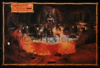 9c273 INDIANA JONES & THE TEMPLE OF DOOM 2-sided 20x29 special poster 1984 Harrison Ford, Capshaw!