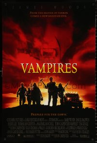 9c982 VAMPIRES DS 1sh 1998 John Carpenter, James Woods, cool vampire hunter image!