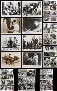 9d381 LOT OF 86 8X10 STILLS 1960s-1970s great scenes from a variety of different movies!