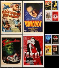 9d324 LOT OF 12 UNIVERSAL MASTER PRINTS 2001 all the best movies including Dracula & Frankenstein!