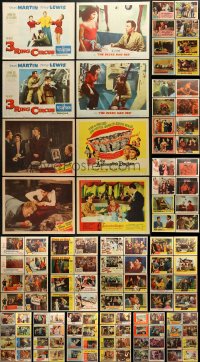 9d210 LOT OF 138 LOBBY CARDS 1950s incomplete sets from a variety of different movies!