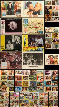 9d220 LOT OF 121 1960S LOBBY CARDS 1960s great scenes from a variety of different movies!