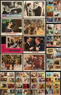 9d227 LOT OF 104 1960S LOBBY CARDS 1960s great scenes from a variety of different movies!