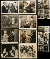 9d407 LOT OF 27 1920S-30S 8X10 STILLS 1920s-1930s great scenes from a variety of movies!