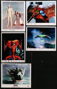 9d348 LOT OF 5 COLOR HORROR/SCI-FI 8X10 REPRO PHOTOS 1990s War of the Worlds, Earth Stood Still!