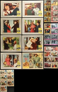 9d288 LOT OF 39 LOBBY CARDS 1960s incomplete sets from a variety of different movies!