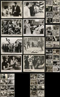 9d402 LOT OF 58 8X10 STILLS 1960s-1970s great scenes from a variety of different movies!