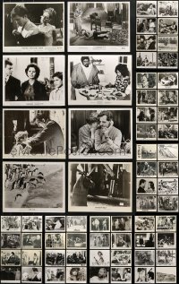 9d388 LOT OF 79 8X10 STILLS 1960s-1970s great scenes from a variety of different movies!