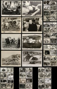 9d400 LOT OF 61 8X10 STILLS 1960s-1970s great scenes from a variety of different movies!