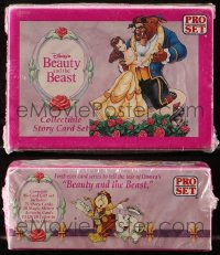 9d361 LOT OF 95 BEAUTY & THE BEAST TRADING CARDS 1991 still sealed in the original package!