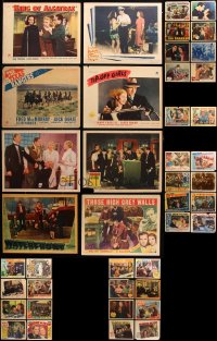 9d283 LOT OF 42 1930S LOBBY CARDS 1930s great scenes from a variety of different movies!