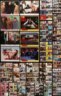 9d188 LOT OF 229 LOBBY CARDS 1970s-1990s incomplete sets from a variety of different movies!