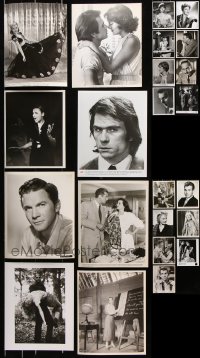 9d408 LOT OF 23 8X10 STILLS 1940s-1970s great portraits of Hollywood actors & actresses!