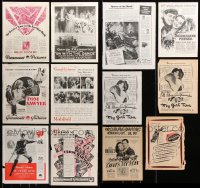 9d015 LOT OF 15 MAGAZINE ADS 1920s-1940s great images from a variety of different movies!