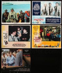 9d318 LOT OF 5 LOBBY CARDS 1970s-1990s great scenes from a variety of different movies!