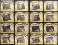9d305 LOT OF 16 CANADIAN GREEN SCARF LOBBY CARDS 1954 Michael Redgrave, Leo Genn, Ann Todd